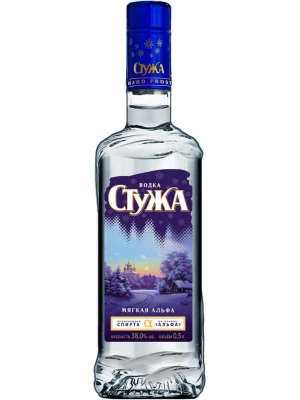 Водка АПК, Стужа Мягкая Альфа 0.5 л
