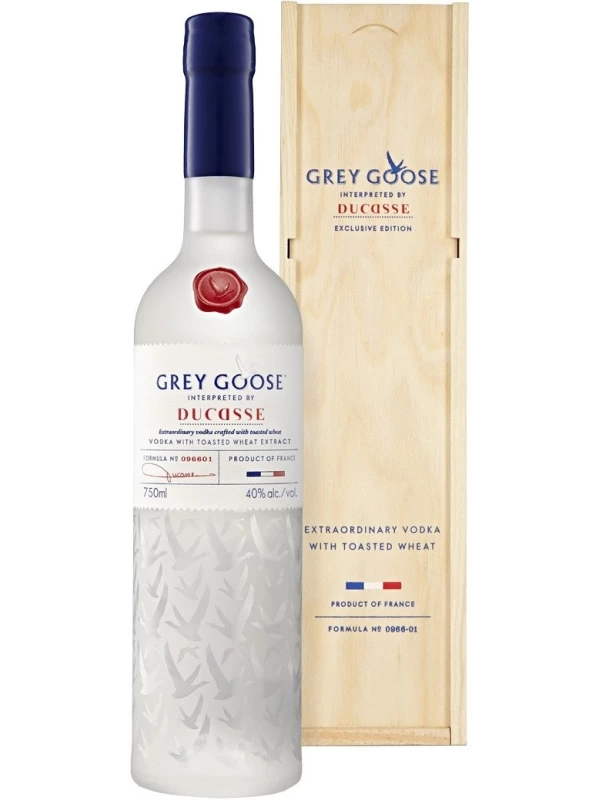 Grey Goose Interpreted by Ducasse, wooden box