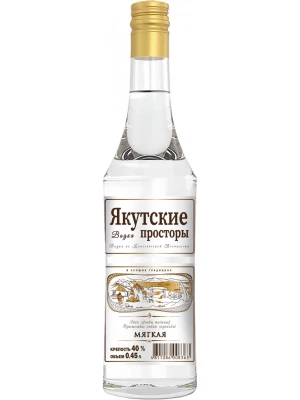 Водка Якутские Просторы Мягкая 0.45 л