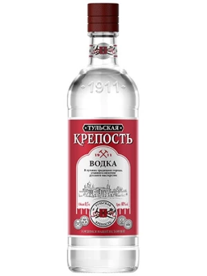 Водка Тульский винокуренный завод 1911, Тульская Крепость 0.5 л