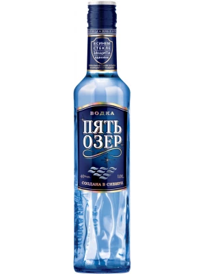 Водка Пять Озер 1 л
