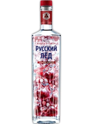 Водка Русский Лед Зимняя Клюква 0.5 л