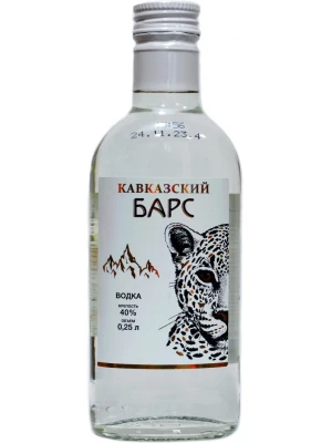 Водка Пермалко, Кавказский Барс 0.25 л
