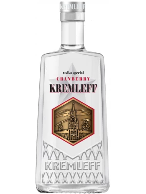 Водка Kremleff Cranberry 0.5 л