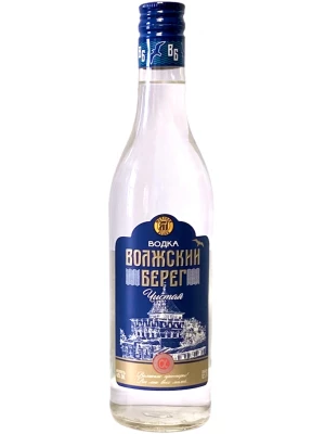 Водка Волжский Берег Чистая 0.5 л