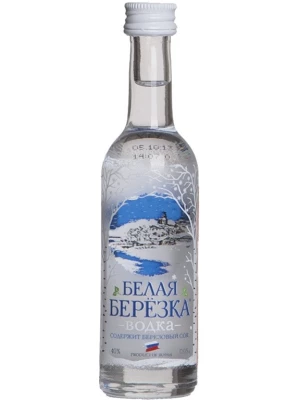 Водка Белая Березка 0.05 л