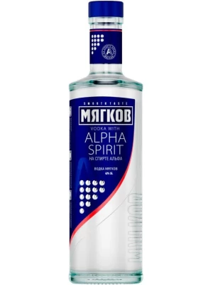 Водка Мягков на спирте Альфа 0.25 л