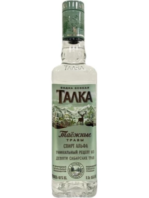 Водка Талка Таёжные Травы 0.5 л