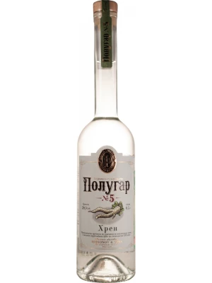 Водка Polugar №5, Horseradish 0.5 л