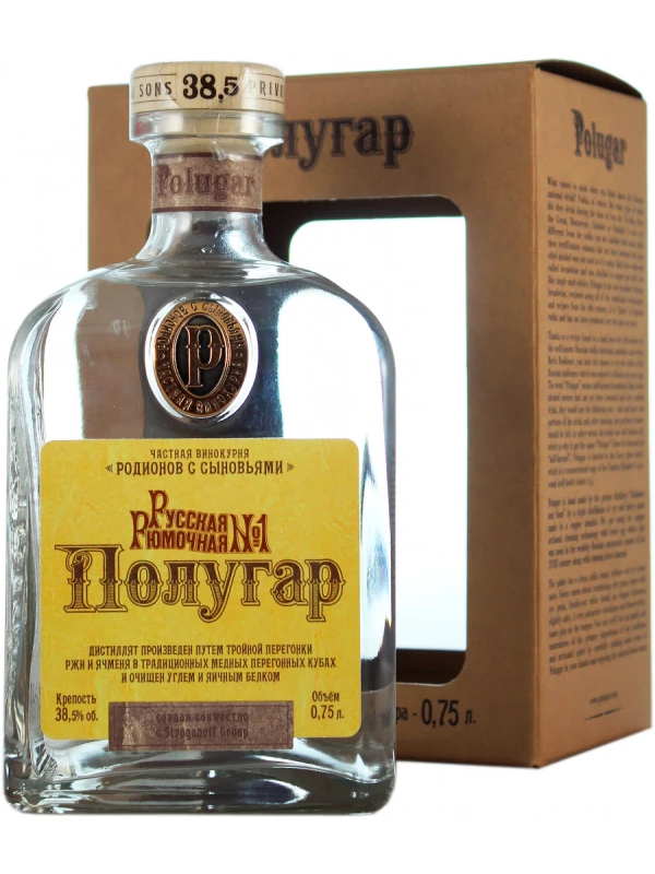 Polugar Russkaya Ryumochnaya №1, gift box