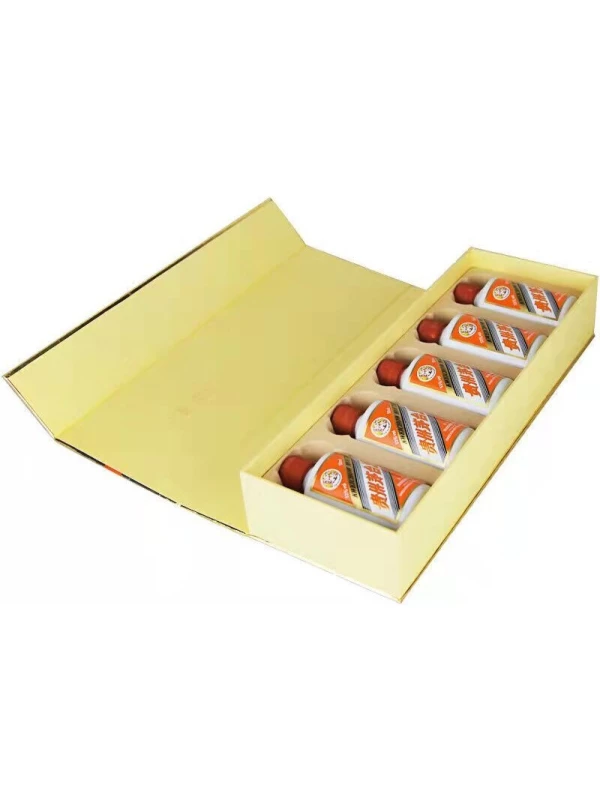 Kweichow Moutai (53%), gold, gift set of 5 bottles in box