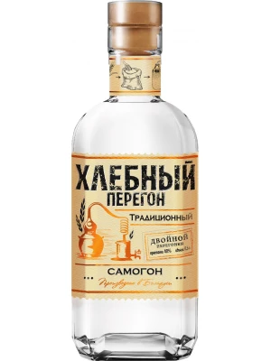 Водка Хлебный Перегон Самогон Традиционный 0.5 л