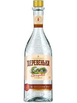 Водка Солнечная деревенька 0.25 л