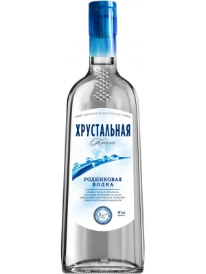 Водка Хрустальная Капля Родниковая 0.25 л