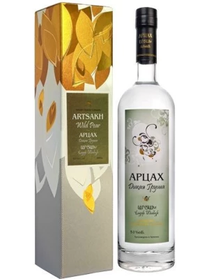 Водка Арцах Дикая Груша, в подарочной коробке 0.75 л