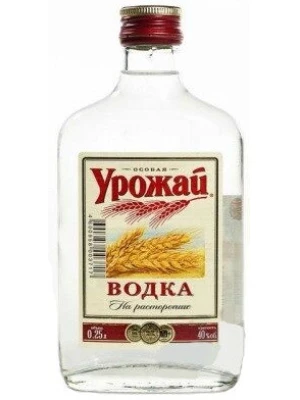 Водка Урожай Особая на расторопше 0.25 л
