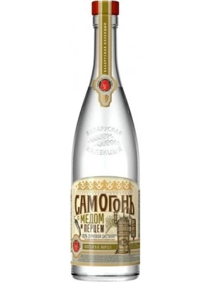 Водка Сам Огонъ С медом и перцем 0.5 л