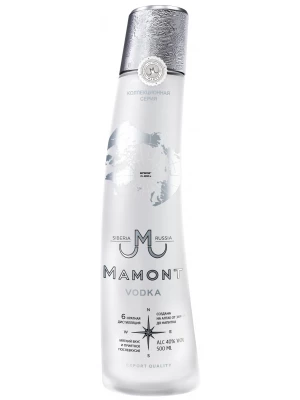 Водка Mamont Limited Edition Antarctica 0.5 л
