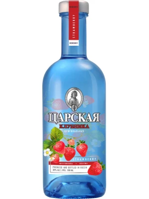 Водка Царская Оригинальная Клубника 0.5 л