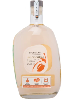 Водка Stone Land Apricot 0.375 л
