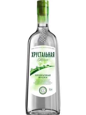 Водка Хрустальная Капля Прозрачная 0.25 л