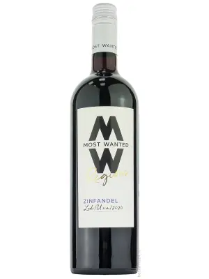 Вино Most Wanted Regions, Zinfandel 2020, 0.75 л
