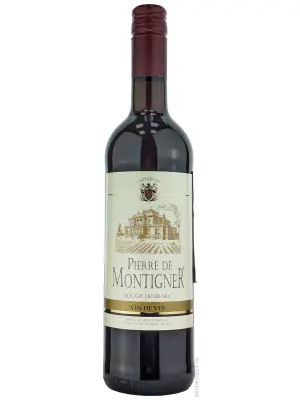 Вино Pierre de Montigner Rouge Demi-Sec 0.75 л