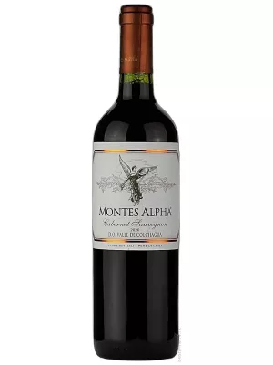Вино Montes Alpha Cabernet Sauvignon, Valle de Colchagua DO 2020, 0.75 л