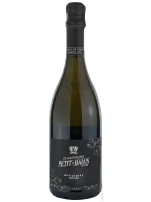 Шампанское Petit & Bajan, Obsidienne Grand Cru, Champagne AOC 0.75 л