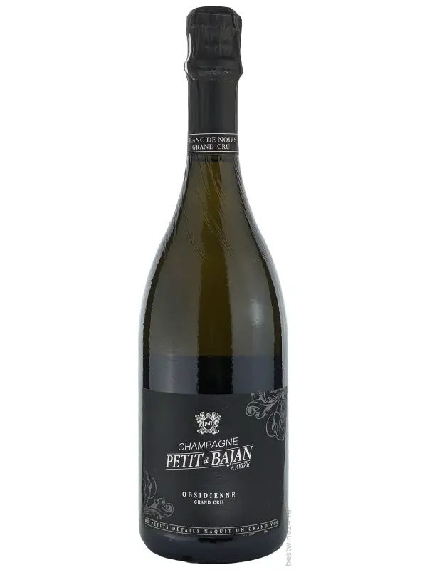 Petit & Bajan, Obsidienne Grand Cru, Champagne AOC