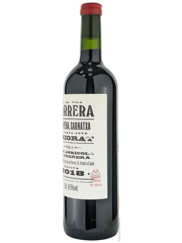 Cims de Porrera, Vi de Villa de Porrera, Priorat DO