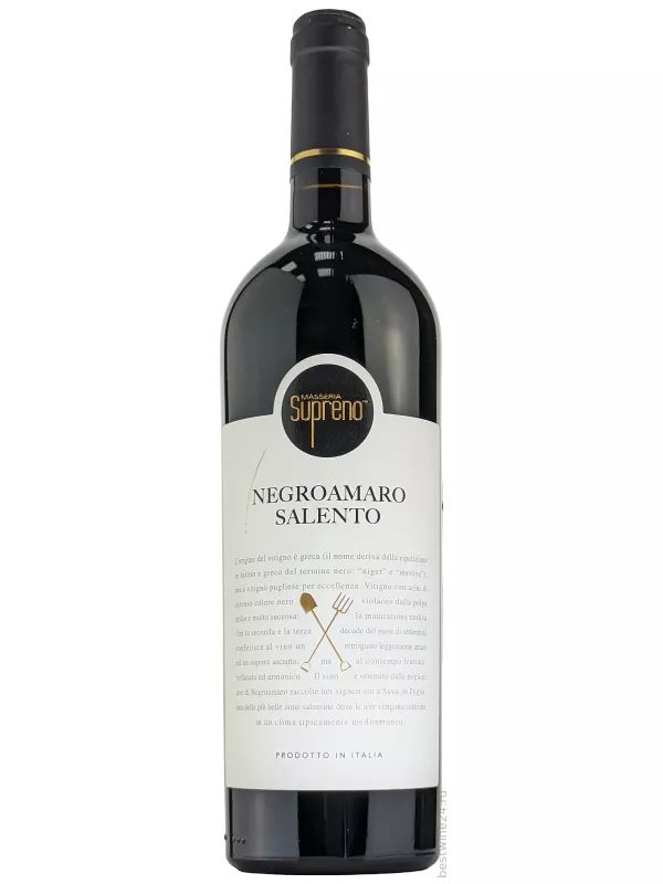 Masseria Supreno Negroamaro, Salento IGT