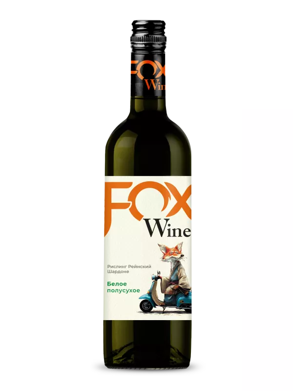 Fox Wine White Semi-Dry