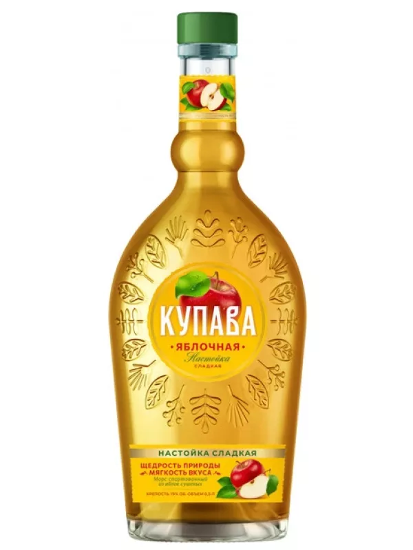 Купава Яблочная, настойка сладкая