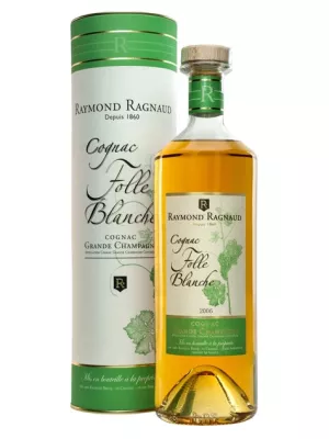 Коньяк Raymond Ragnaud, Grand Champagne 1er Cru Folle Blanche Millesime, in tube 2006 0.7 л