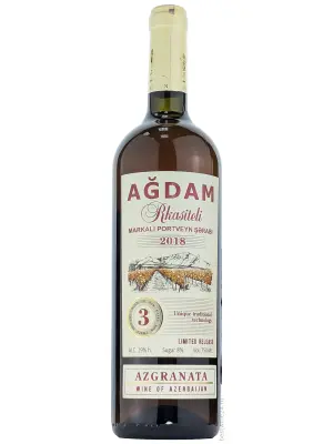 Портвейн Az-Granata, Agdam Rkasiteli 0.75 л