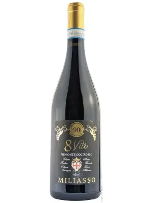Вино Angelo Rocca e Figli, Miliasso 8 Vites, Piemonte DOC 2022, 0.75 л