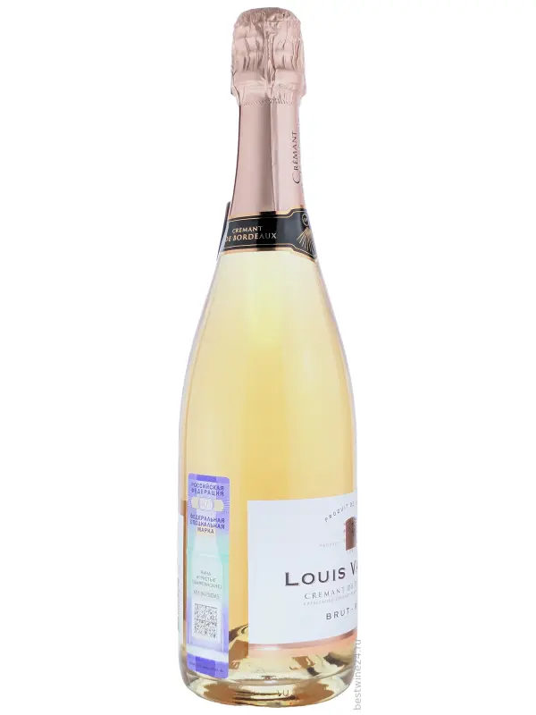 Louis Vallon, Cremant de Bordeaux AOC Brut Rose