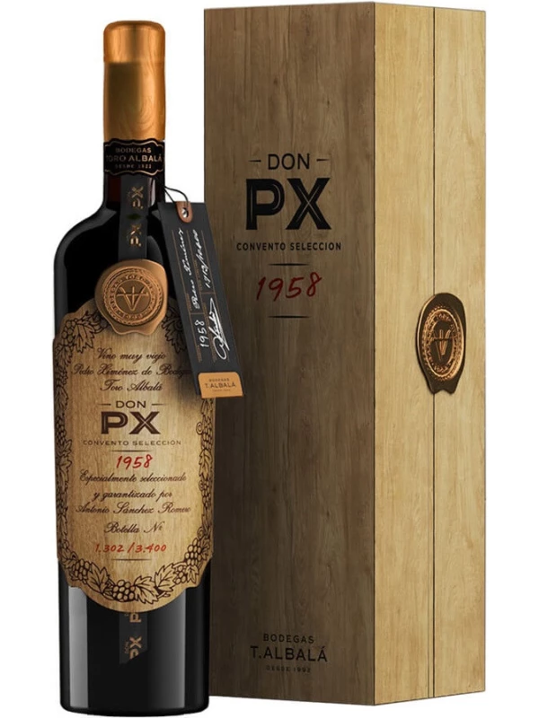 Toro Albala, Don PX Convento Seleccion, Montilla-Moriles DOP, wooden box