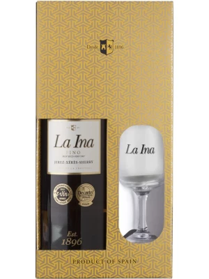 Херес Lustau, La Ina Fino Sherry, gift box with glass 0.75 л