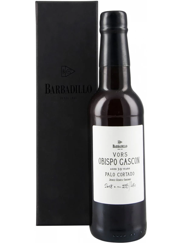 Barbadillo, Obispo Gascon Palo Cortado VORS, 30 years old, Jerez DO, gift box