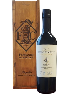 Херес Fernando de Castilla, Singular Pedro Ximenez Excepcional, wooden box 0.375 л
