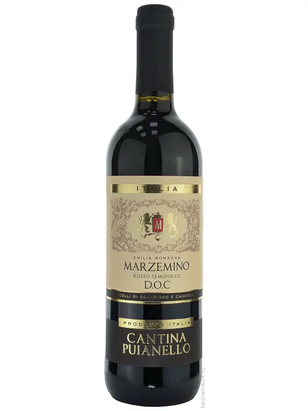 Puianello, Marzemino Rosso Semidolce, Emilia-Romagna DOC