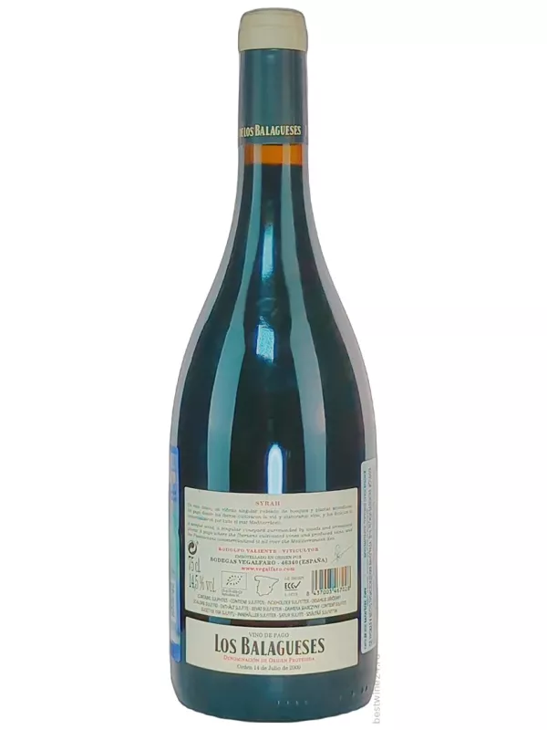 Pago de Los Balagueses Syrah, Vino de Pago DOP