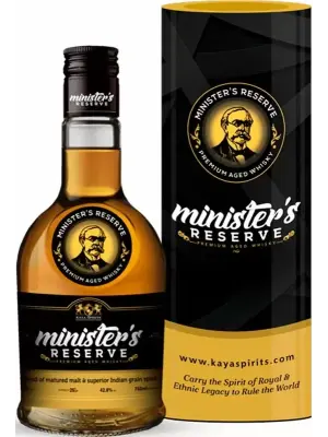 Виски Minister's Reserve, in tube 0.75 л