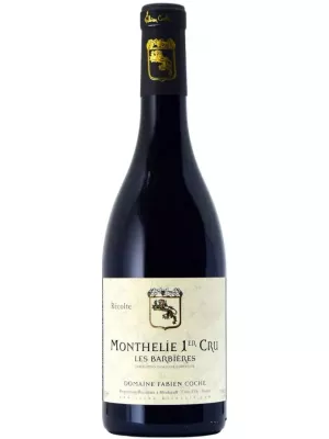 Вино Domaine Fabien Coche, Monthelie 1er Cru Les Barbieres AOC 2022, 0.75 л