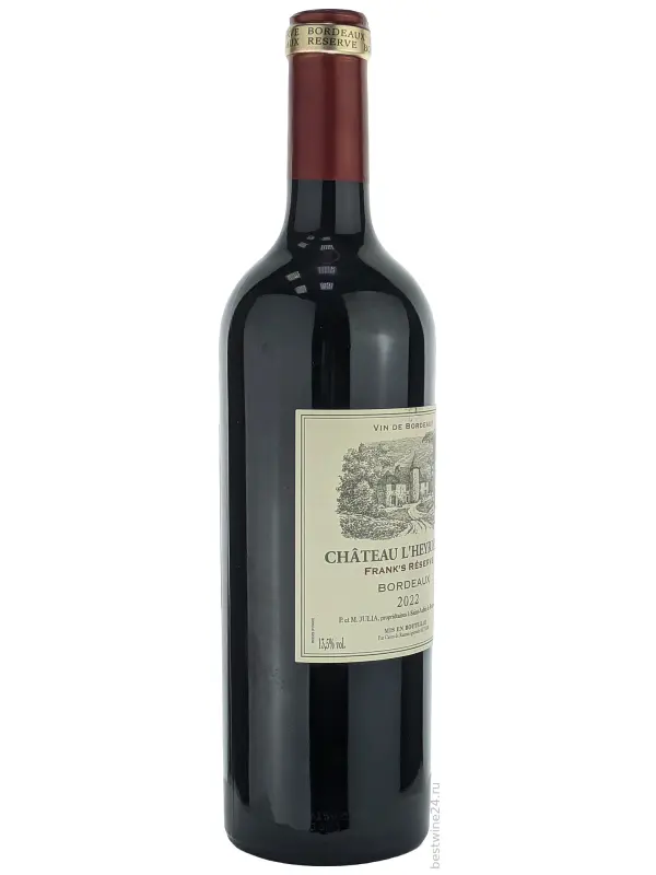 Chateau L'Heyrisson, Frank Reserve, Bordeaux AOC