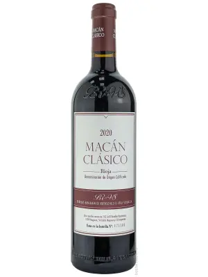 Вино Vega Sicilia, Macan Clasico, Rioja DOCa 2020, 0.75 л