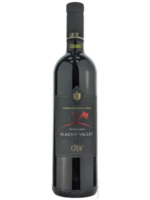 Вино GRW, Alazani Valley Red semi-sweet 0.75 л